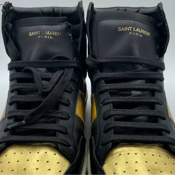 YSL Saint Laurent shoes Mens size 10 - Picture 6 of 6